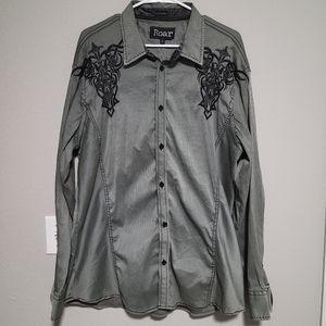 Roar Casual Button Down Shirt
